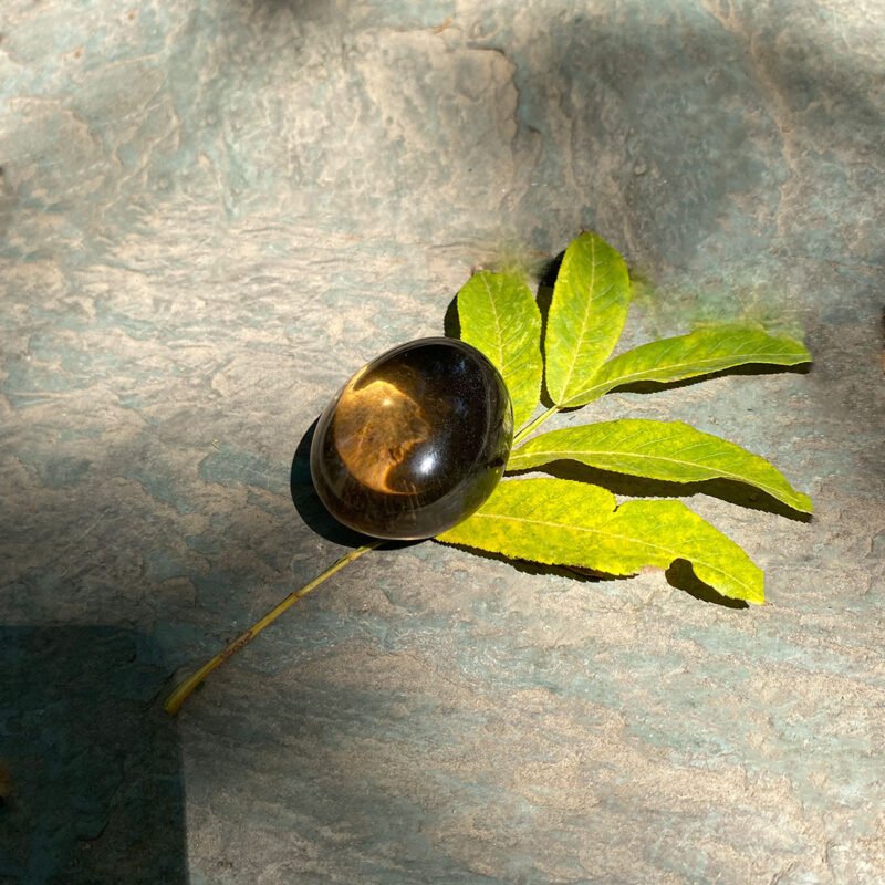 Smoky Quartz Plam Stone - Image 2