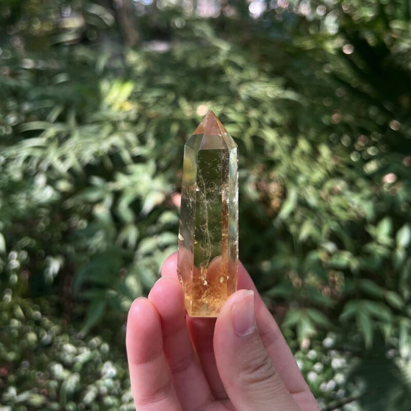 Citrine Quartz Tower Gemstone