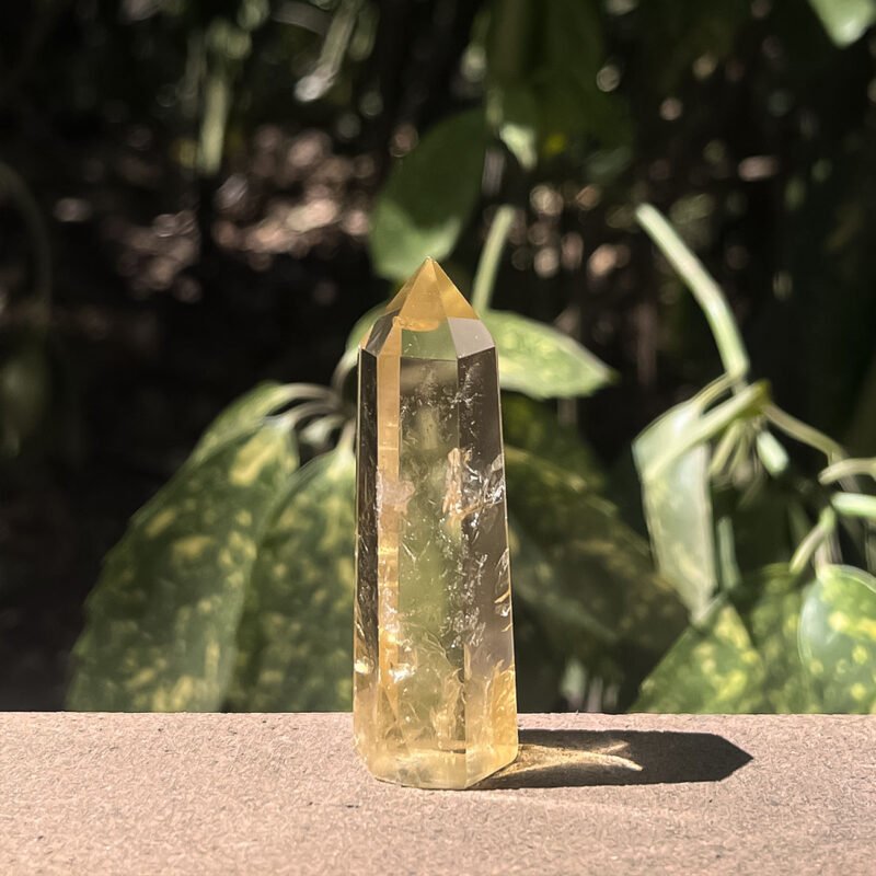 Citrine Quartz Tower Gemstone - Image 3