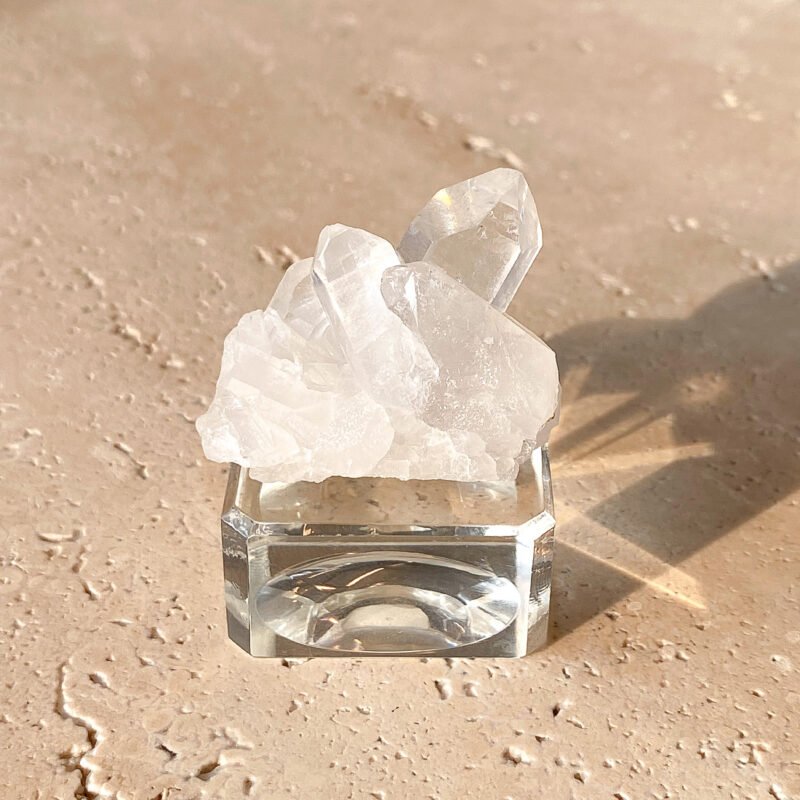 Tiny Rabbit ✧ Clear Quartz Cluster - Image 5