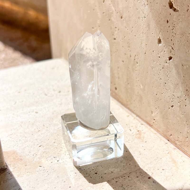 Tiny Rabbit ✧ Point Clear Quartz - Image 2