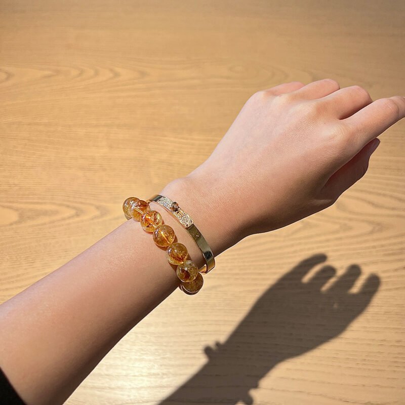 Yellow Tower Honey Citrine Bracelet - Image 2
