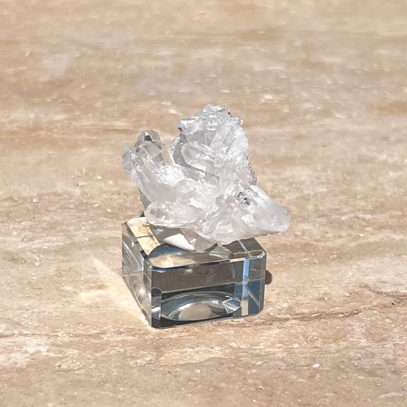 Tiny Rabbit ✧ Clear Quartz Cluster
