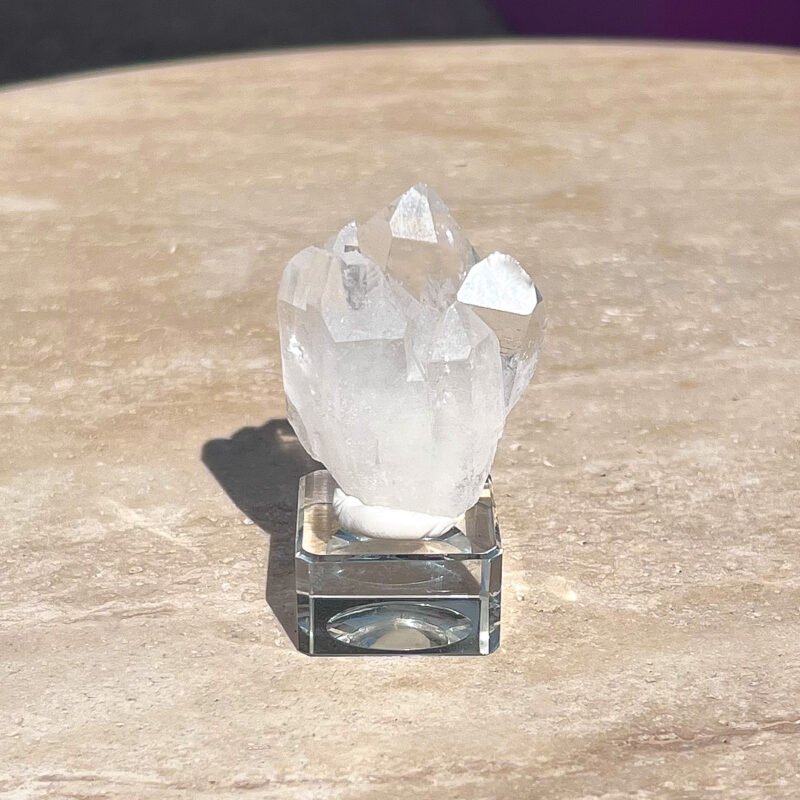 Tiny Rabbit ✧ Clear Quartz Cluster - Image 3