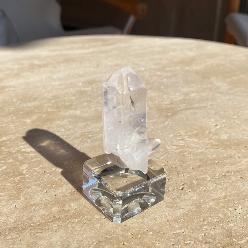 Tiny Rabbit ✧ Point Clear Quartz - Image 5