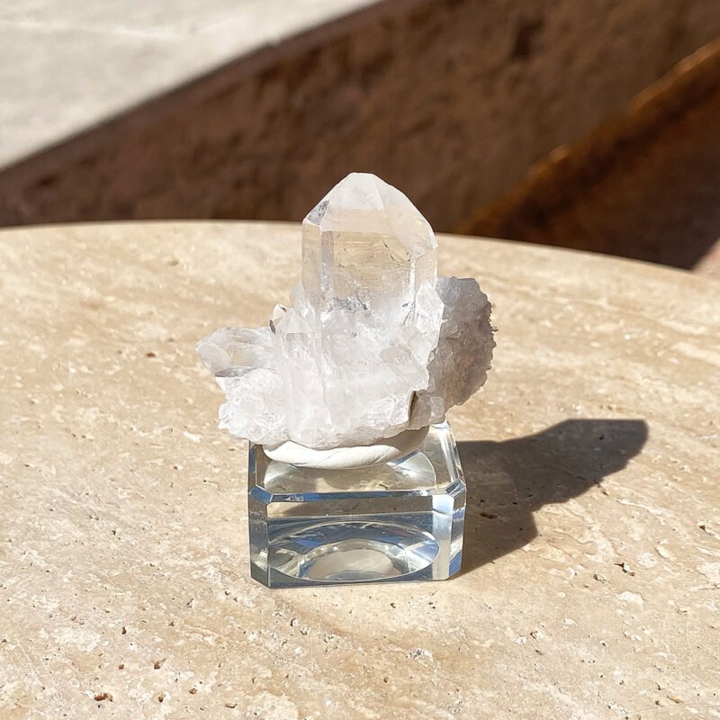 Tiny Rabbit ✧ Clear Quartz Cluster