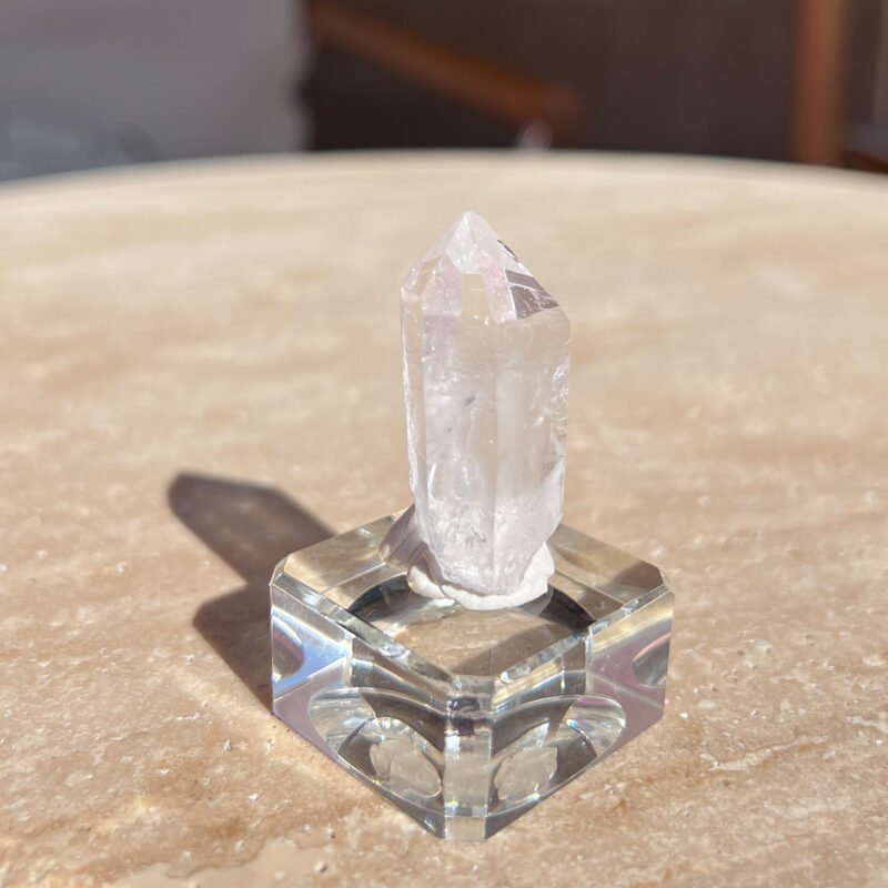 Tiny Rabbit ✧ Point Clear Quartz - Image 2