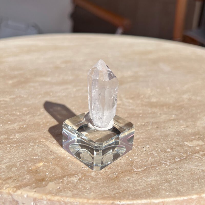 Tiny Rabbit ✧ Point Clear Quartz - Image 3