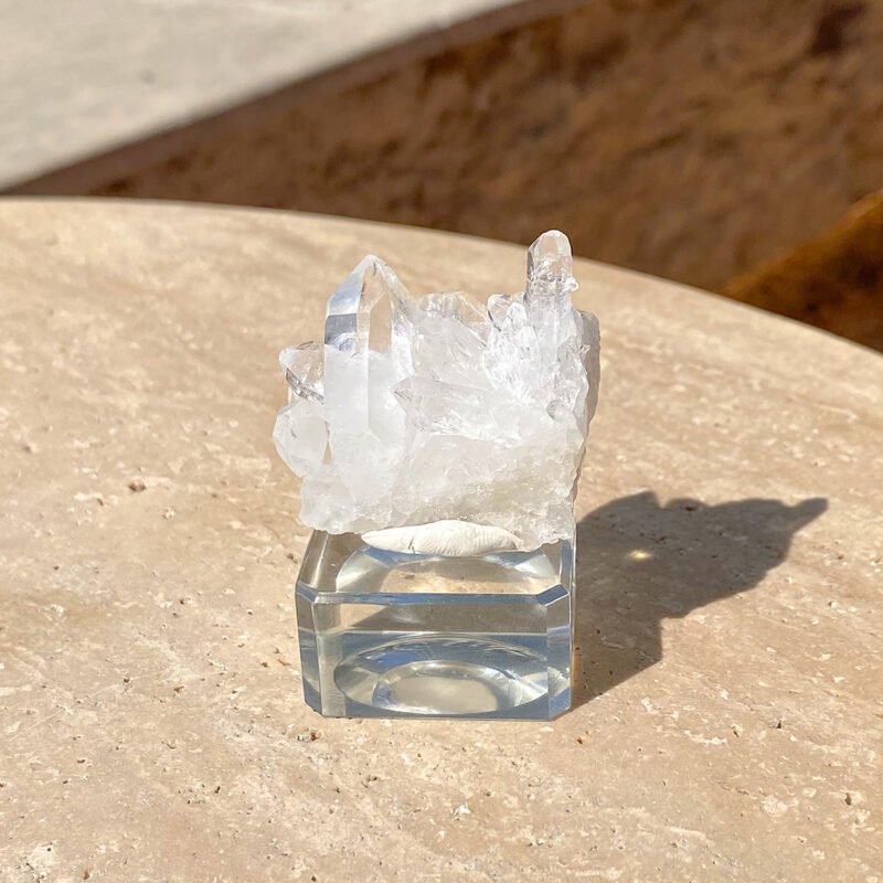 Tiny Rabbit ✧ Clear Quartz Cluster