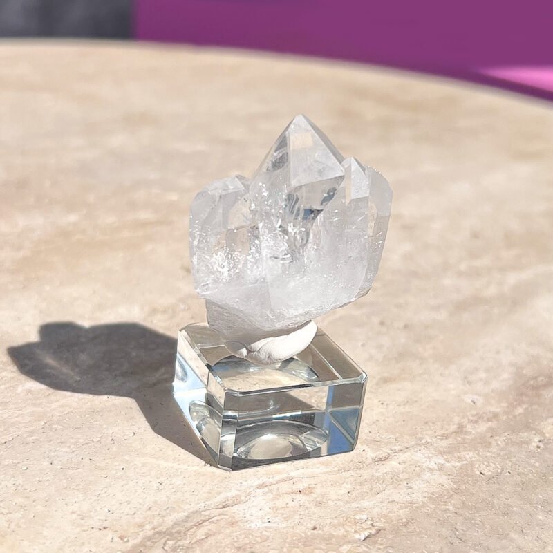 Tiny Rabbit ✧ Clear Quartz Cluster - Image 4