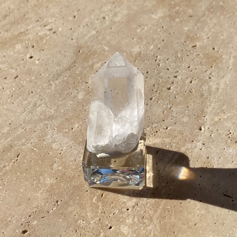 Tiny Rabbit ✧ Point Clear Quartz - Image 2