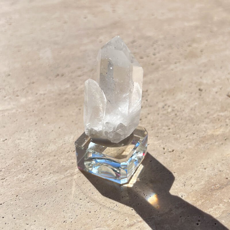 Tiny Rabbit ✧ Point Clear Quartz - Image 3