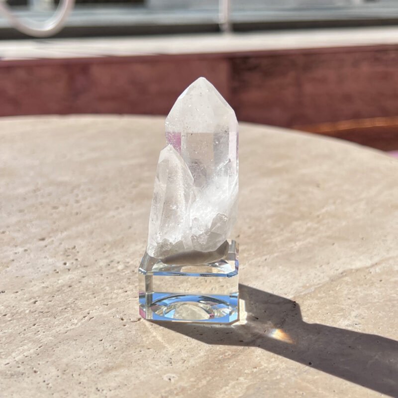 Tiny Rabbit ✧ Point Clear Quartz - Image 4
