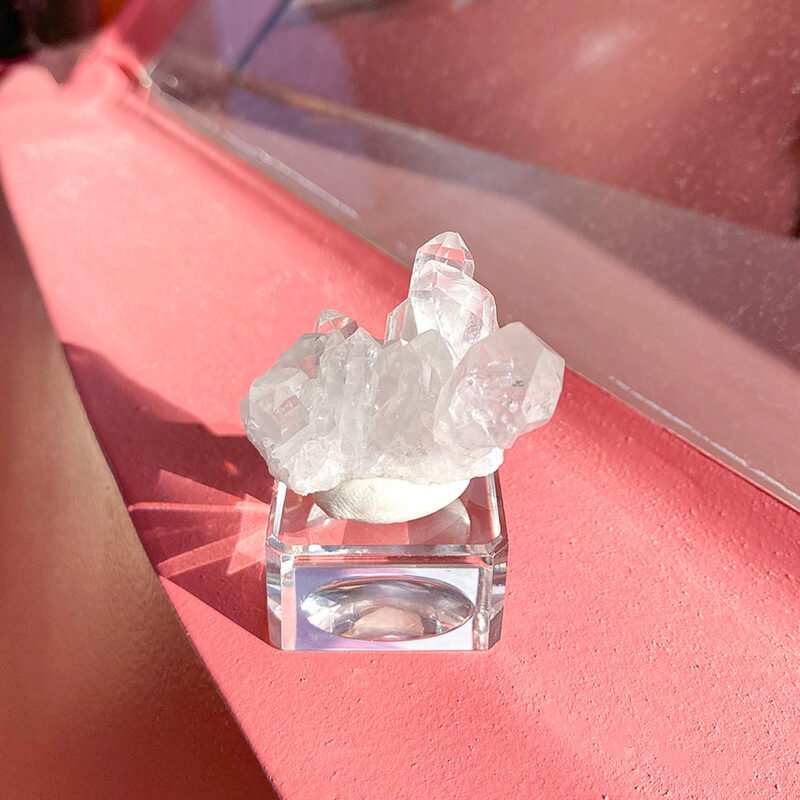 Tiny Rabbit ✧ Clear Quartz Cluster - Image 4