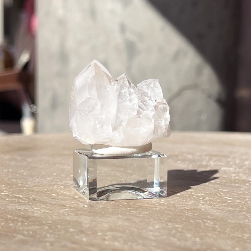Tiny Rabbit ✧ Clear Quartz Cluster - Image 3