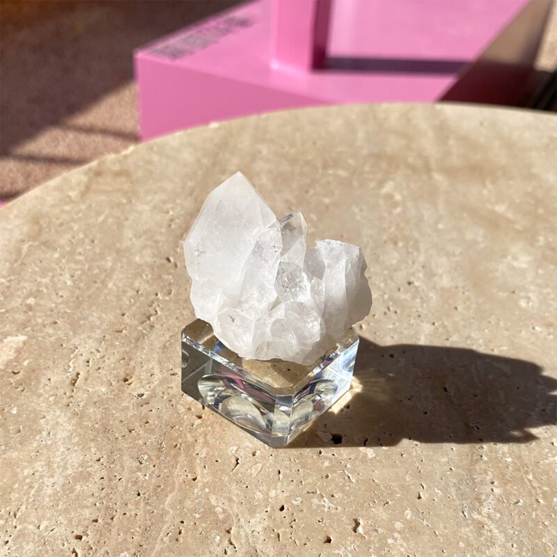 Tiny Rabbit ✧ Clear Quartz Cluster - Image 4