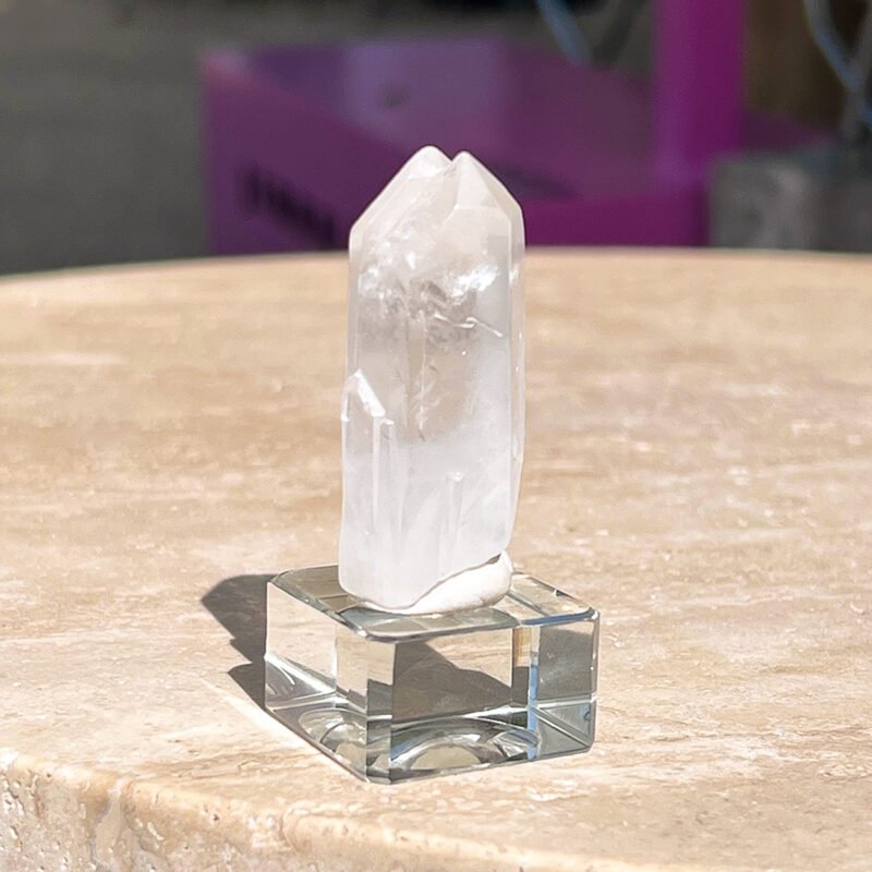 Tiny Rabbit ✧ Point Clear Quartz - Image 3