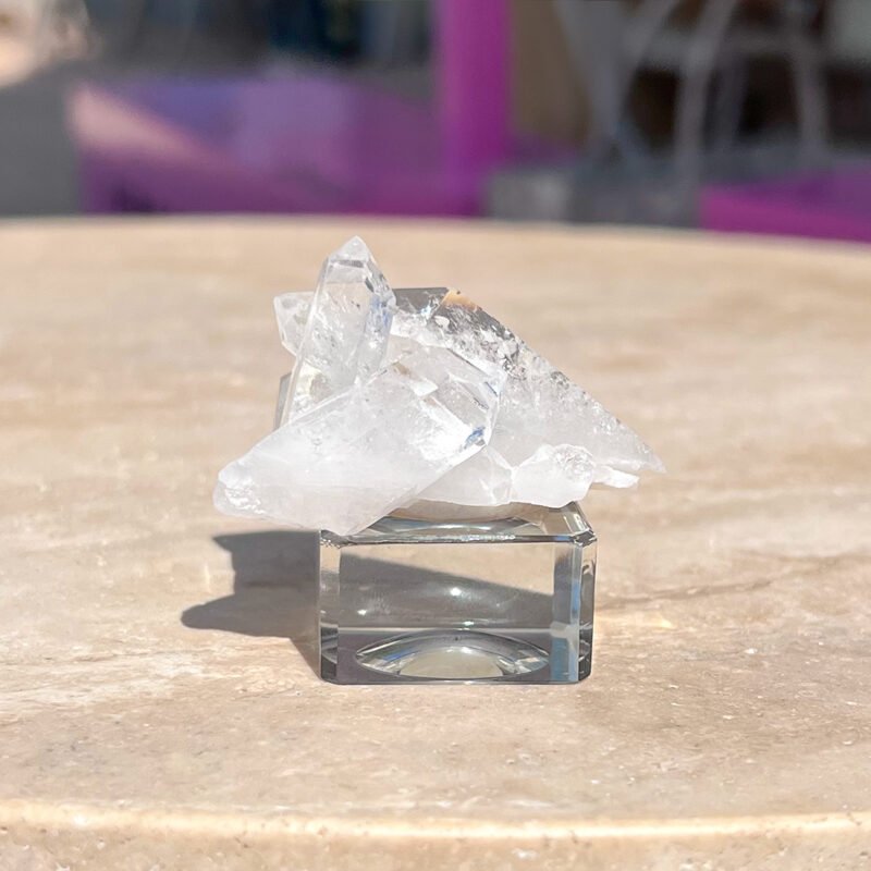 Tiny Rabbit ✧ Clear Quartz Cluster