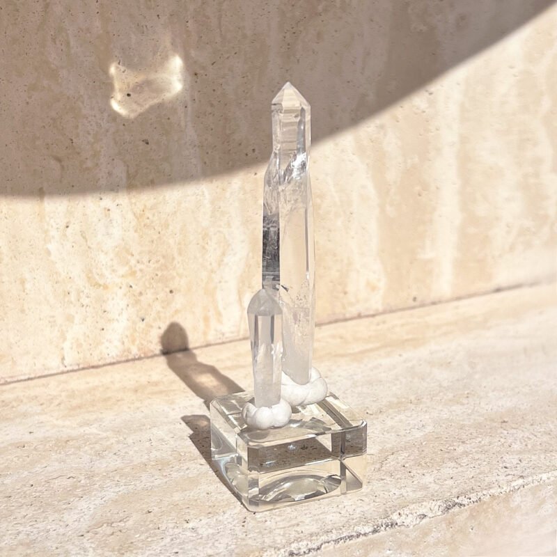 Tiny Rabbit ✧ Point Clear Quartz - Image 3