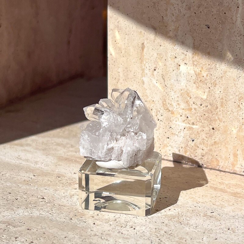 Tiny Rabbit ✧ Clear Quartz Cluster