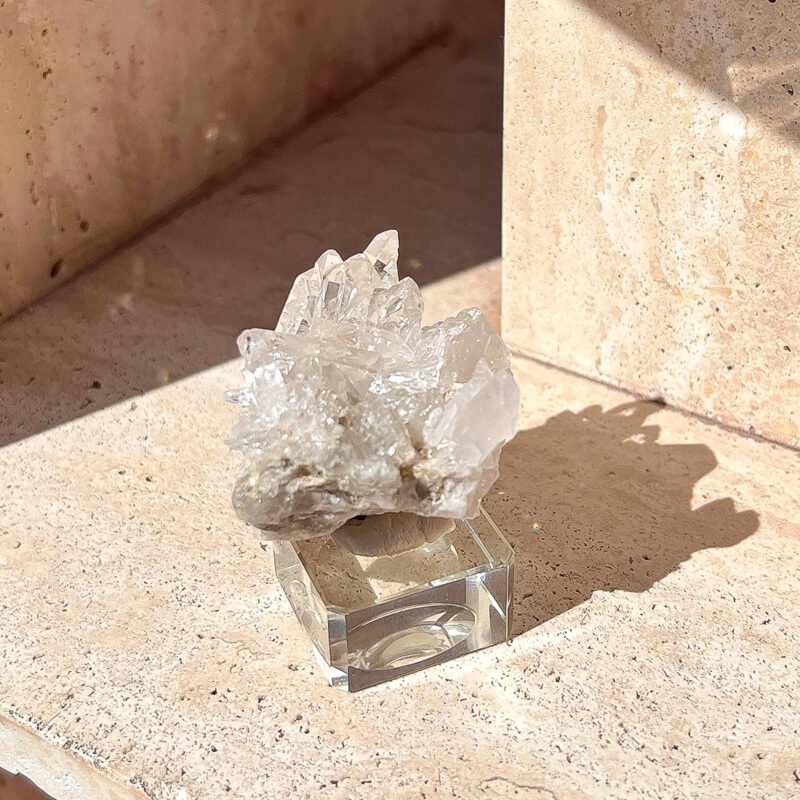 Tiny Rabbit ✧ Clear Quartz Cluster - Image 2