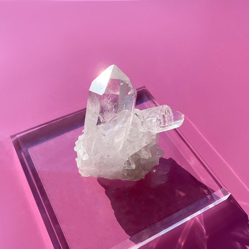 Mature Rabbit ✧ Clear Quartz Cluster - Image 3