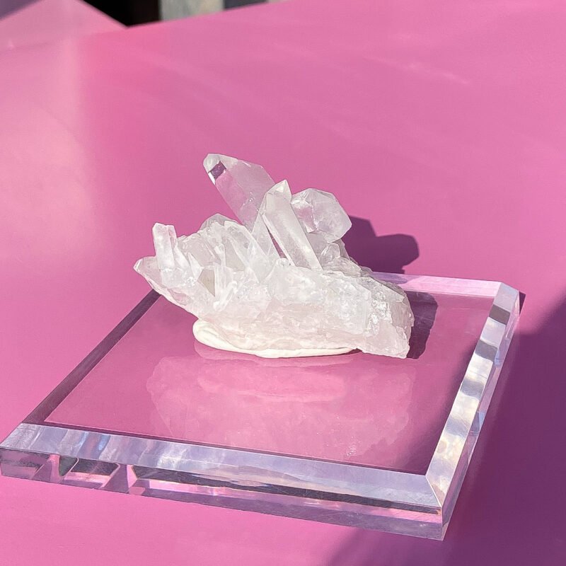 Mature Rabbit ✧ Clear Quartz Cluster - Image 3