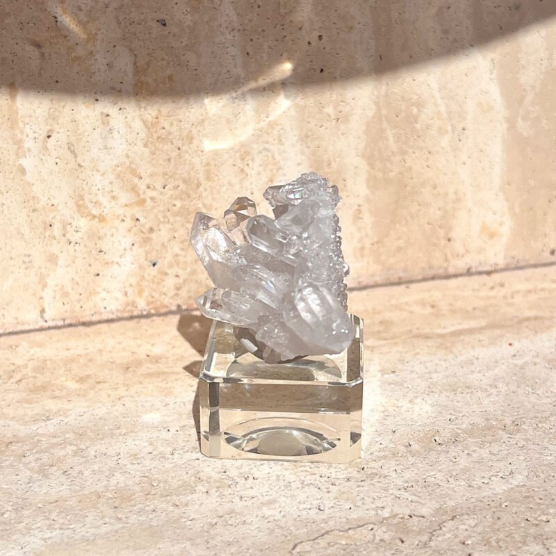 Tiny Rabbit ✧ Clear Quartz Cluster - Image 3