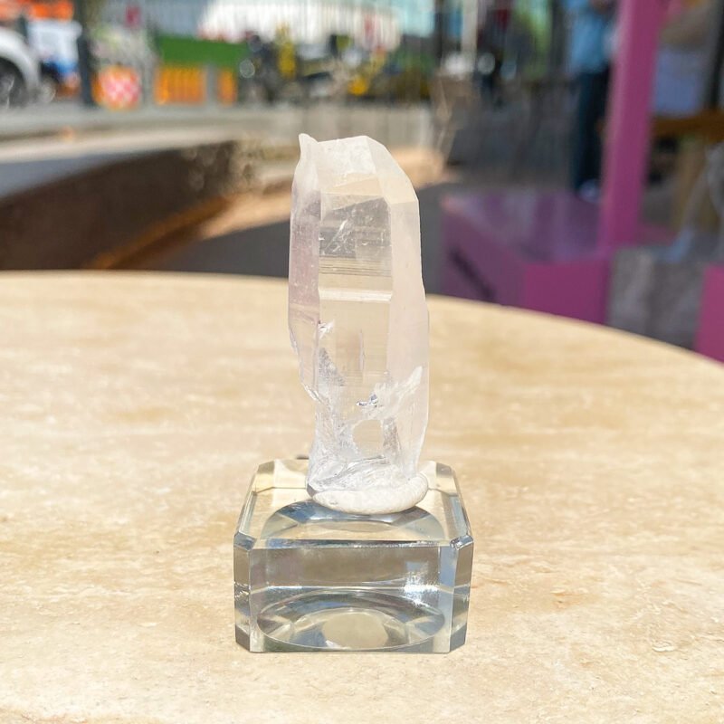 Tiny Rabbit ✧ Point Clear Quartz - Image 3