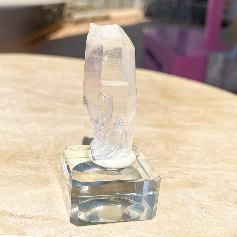 Tiny Rabbit ✧ Point Clear Quartz - Image 2