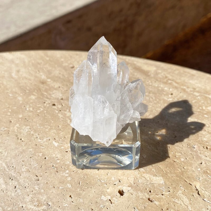 Tiny Rabbit ✧ Clear Quartz Cluster - Image 2