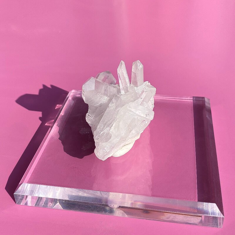 Mature Rabbit ✧ Clear Quartz Cluster - Image 4
