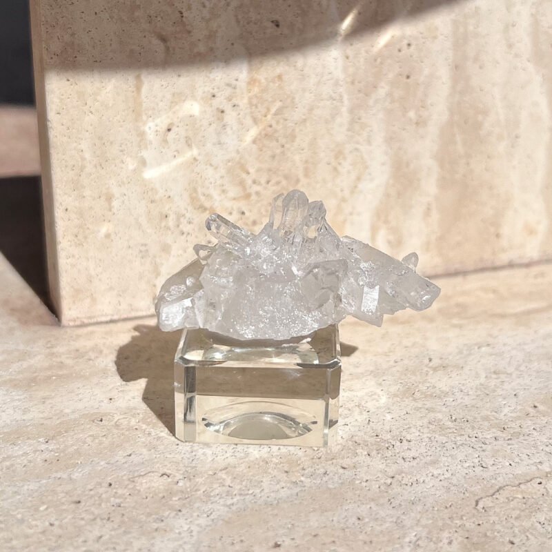 Tiny Rabbit ✧ Clear Quartz Cluster - Image 3