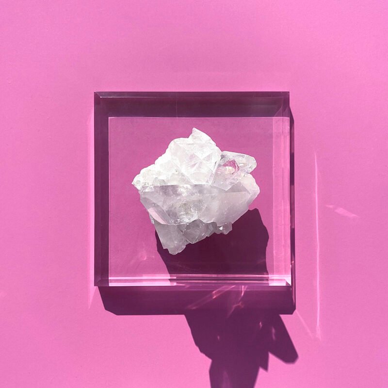 Mature Rabbit ✧ Clear Quartz Cluster