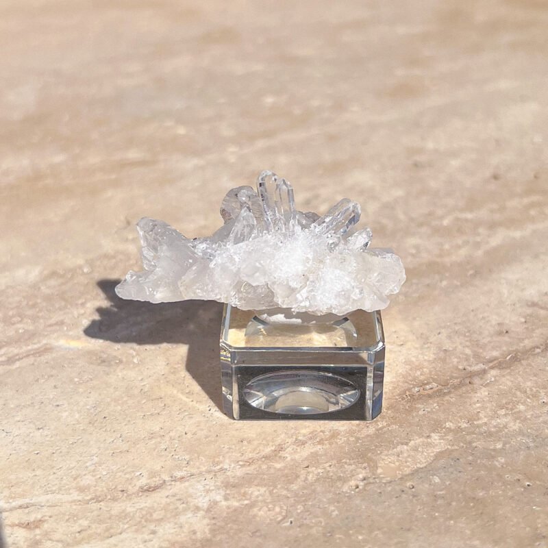 Tiny Rabbit ✧ Clear Quartz Cluster
