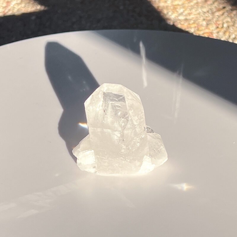 Tiny Rabbit ✧ Clear Quartz Cluster - Image 4