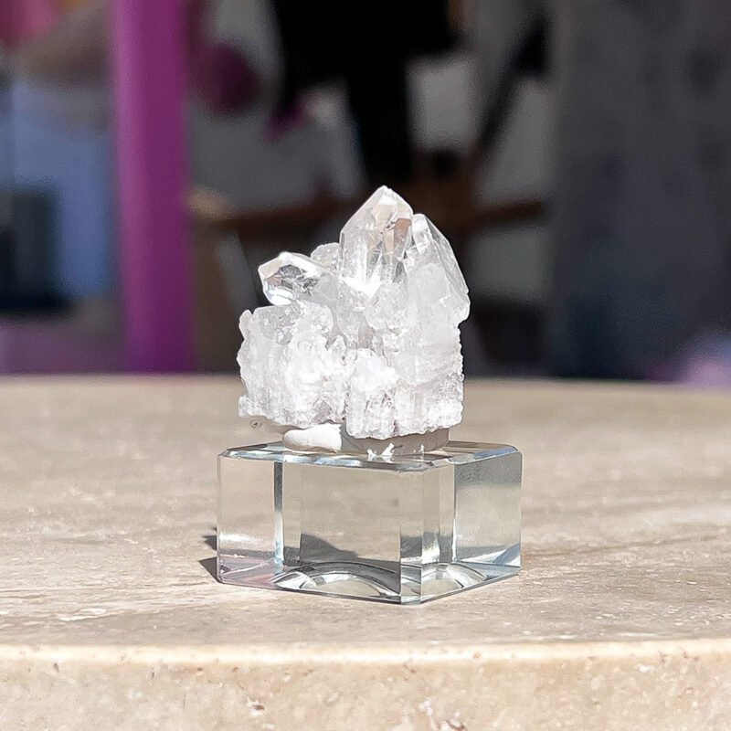 Tiny Rabbit ✧ Clear Quartz Cluster - Image 4