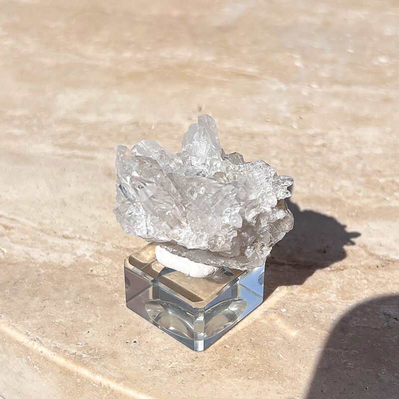 Tiny Rabbit ✧ Clear Quartz Cluster - Image 3