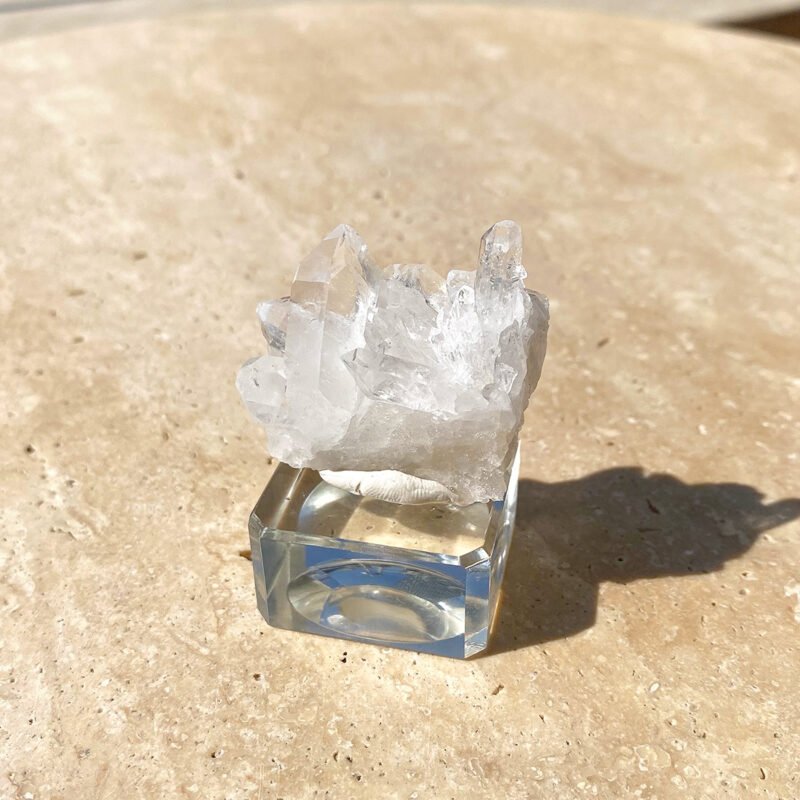 Tiny Rabbit ✧ Clear Quartz Cluster - Image 2