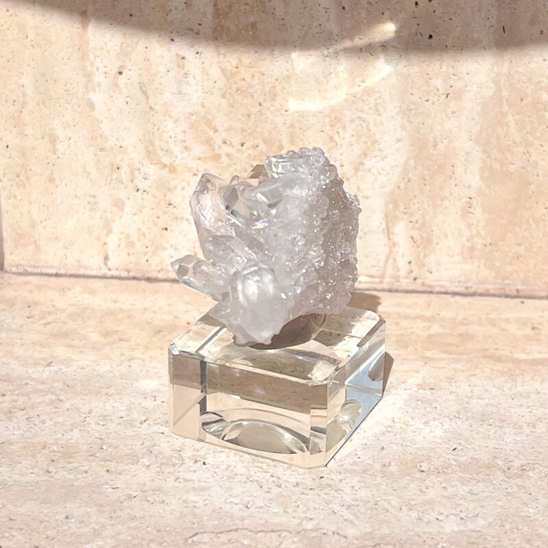 Tiny Rabbit ✧ Clear Quartz Cluster - Image 4