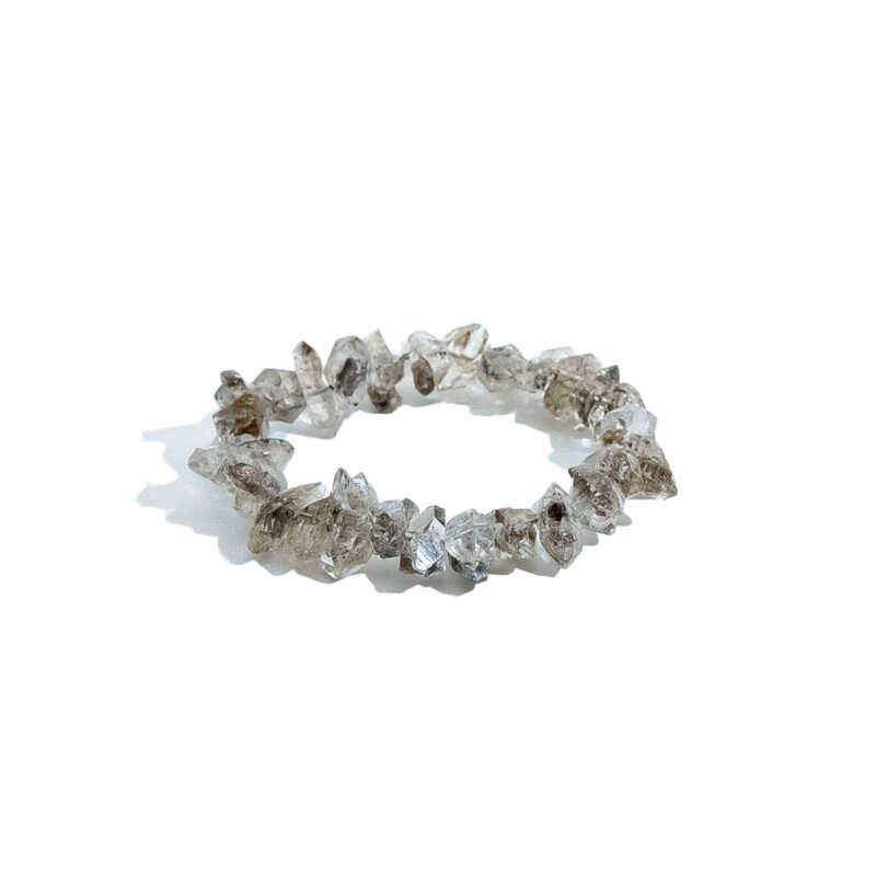 Herkimer Diamond Irregular Shape Bracelet